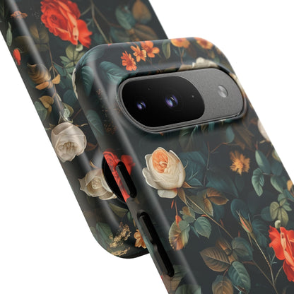Floral Phone Case | Tough Cases with Elegant Design | Gift for Her, Mother's Day, Birthdays, Personalized, Trendy Tech Accessories