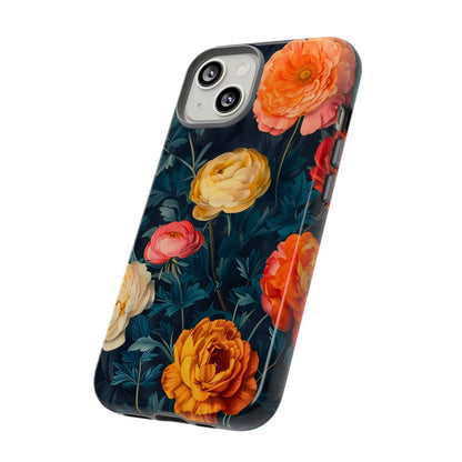 Floral Phone Case, Tough Cases for Phone Protection, Gift for Flower Lovers, Floral Designs, Spring Decor
