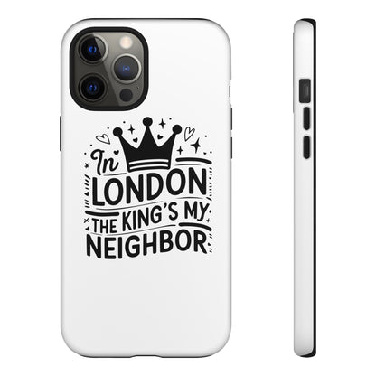 London's Neighbour Phone Case | Royalty Design for Travelers, Gifts for Friends, British Souvenir, Phone Accessory, Stylish Protection