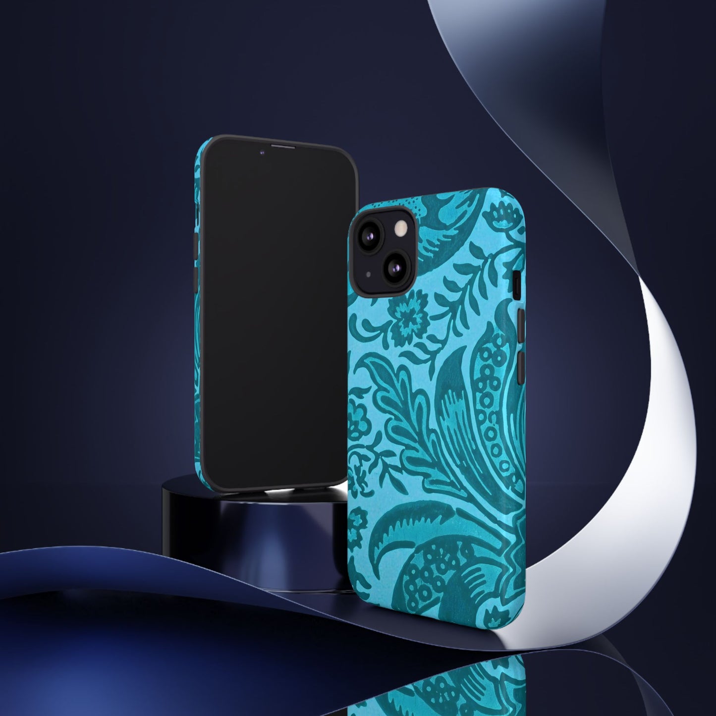 Tough Cases Floral Phone Case, Boho Chic Cover for Smartphones, Unique Gift for Her, Trendy Tech Accessory, Perfect for Personalization