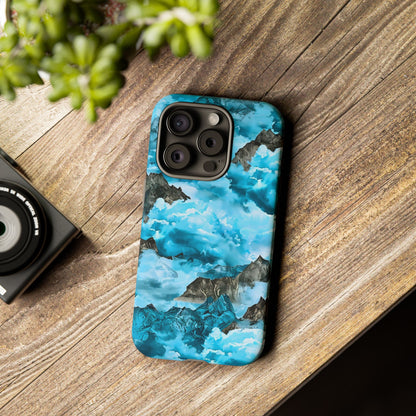 Mountain Wave Phone Case - Adventure Gear, Outdoor Gifts, Stylish Cases, Trendy Accessories, Nature Lovers
