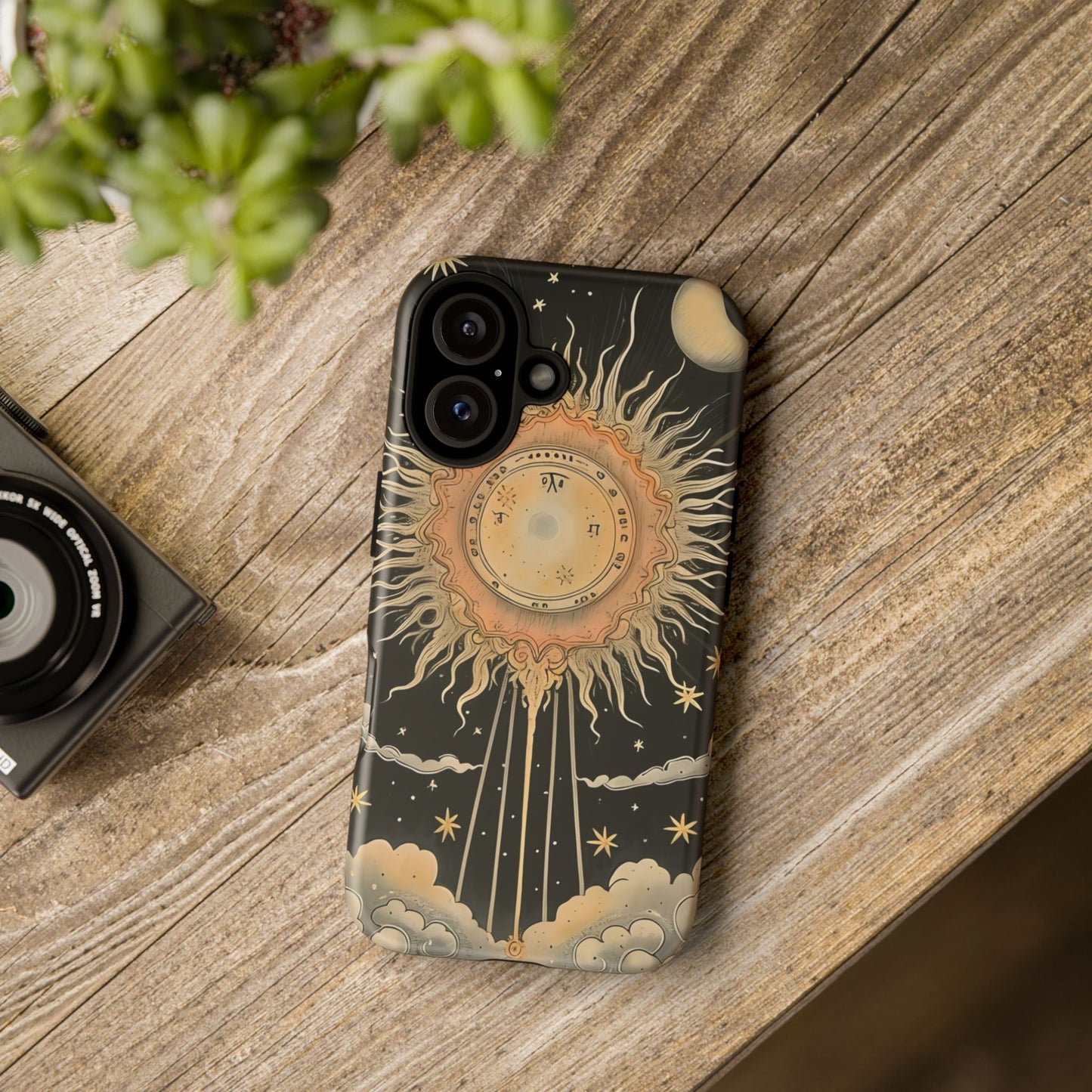 Celestial Phone Case, Tough Cases for Astrology Lovers, Cosmic Design, Gift for Astronomers, Unique Phone Accessories