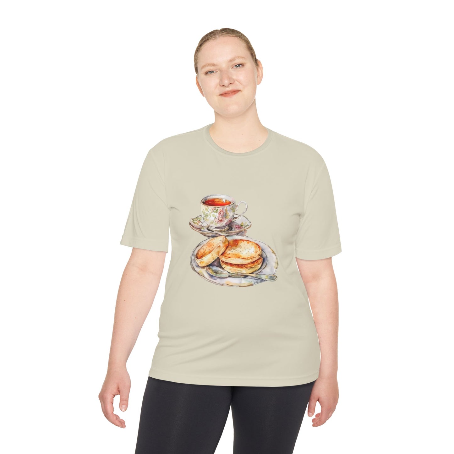 Unisex Moisture Wicking Tee - Gourmet Food Art Print for Kitchen Decor