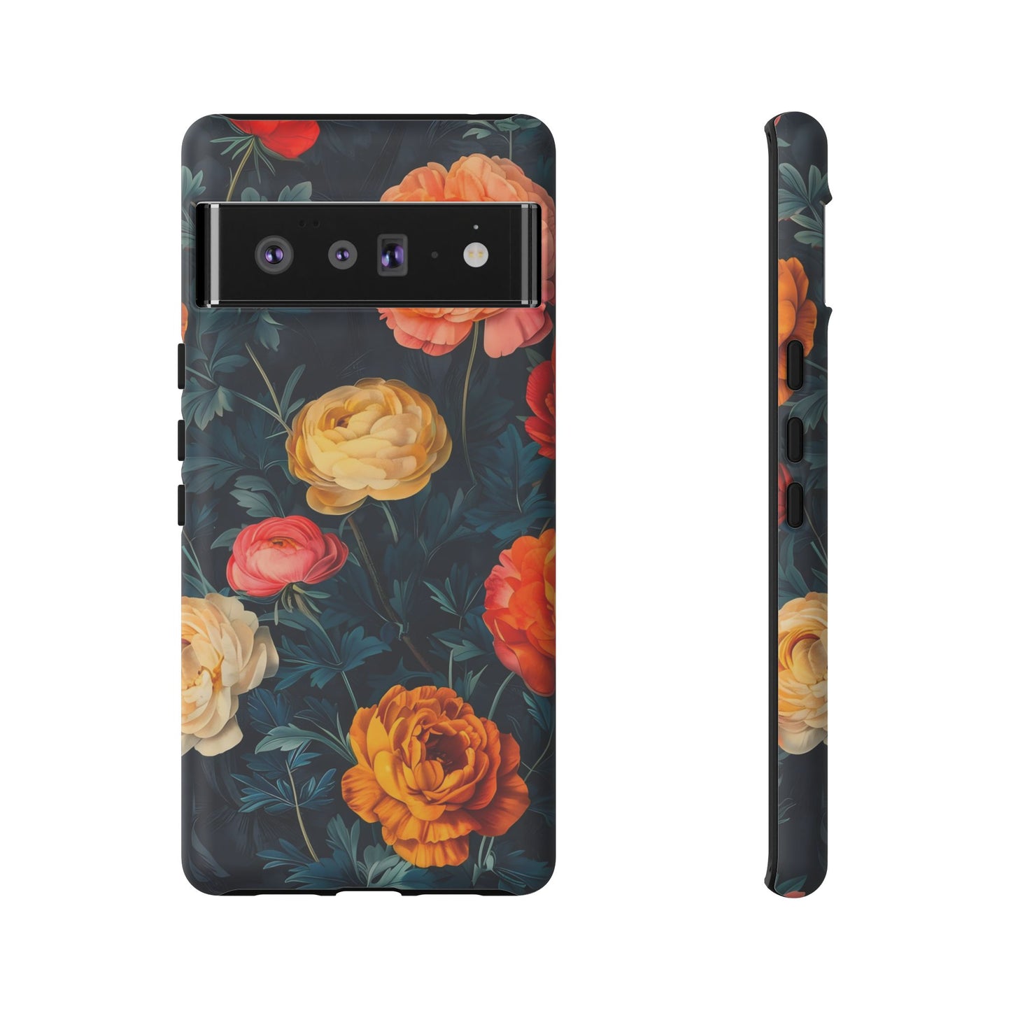 Floral Phone Case, Tough Cases for Phone Protection, Gift for Flower Lovers, Floral Designs, Spring Decor