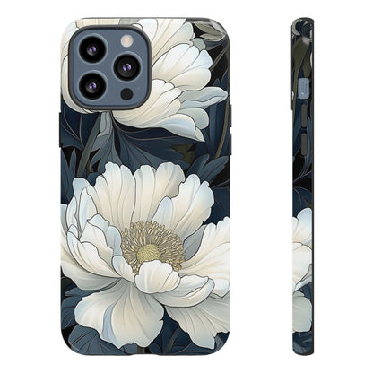 Elegant Floral Phone Case, Floral iPhone Cover, Flower Art Phone Case, Eco-Friendly Mobile Protection, Tough & Stylish Phone Case