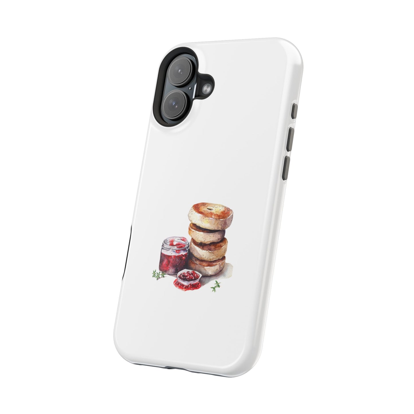 Artistic Phone Cases, Personalized Cases for Food Lovers, Stylish Magnetic Tough Cases, Unique Gift for Foodies, Trendy Accessories