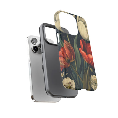 White Flower Tough Cases