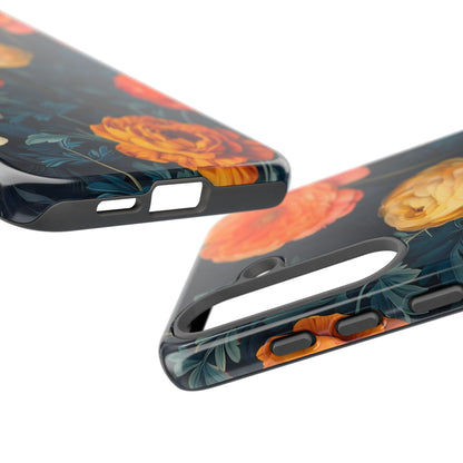 Floral Phone Case - Tough Cases, Stylish Protection, Gift for Flower Lovers, Customizable Cover, Floral Design Mobile Accessory