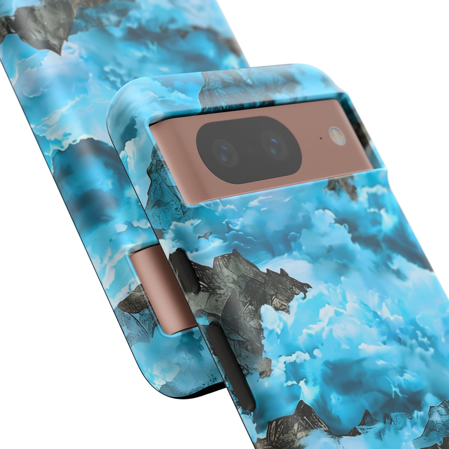 Mountain Wave Phone Case - Adventure Gear, Outdoor Gifts, Stylish Cases, Trendy Accessories, Nature Lovers