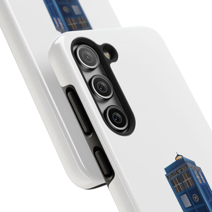Doctor Who Tardis Phone Cases, Geeky Phone Protector, Unique Gifts for Whovians, Birthday, Holidays, Customizable Designs