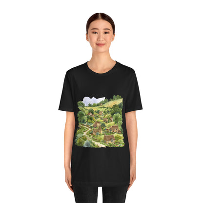 Unisex Jersey Short Sleeve Tee - Enchanting Landscapes of Britain