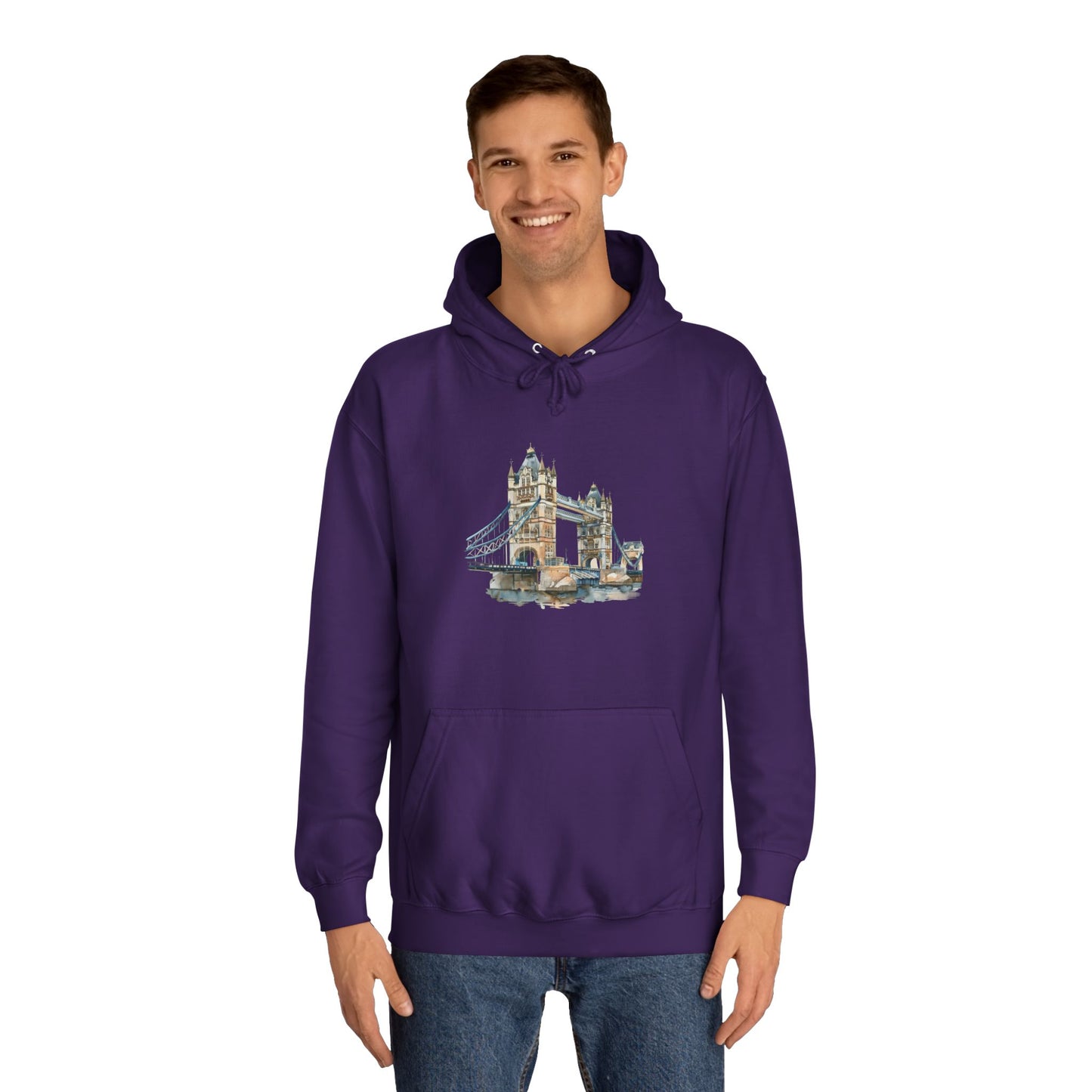 Tower Bridge - Iconic Unisex College Hoodie