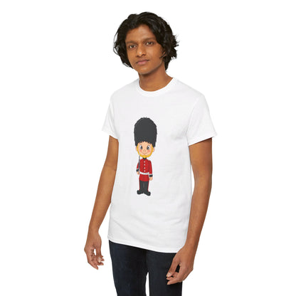 Red Jacket - Bodmin Keep Aesthetic Unisex Heavy Cotton T-Shirt