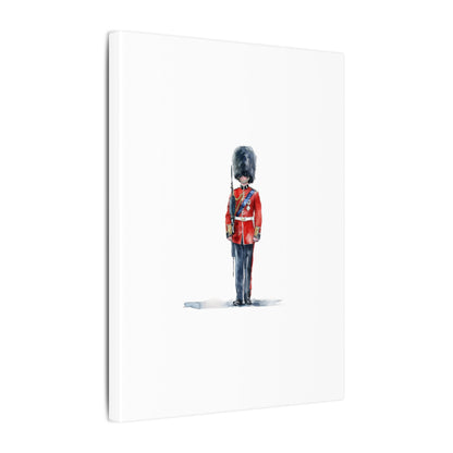 Royal Guard Canvas Art Print, British Soldier Wall Decor, Home Decoration, Gift for History Lovers, Art for Offices, Unique Wall Gallery
