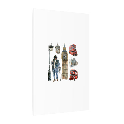Canvas Art Print, London Skyline, Home Decor, Wall Art, Gift Idea, Travel Memories, Modern Wall Art