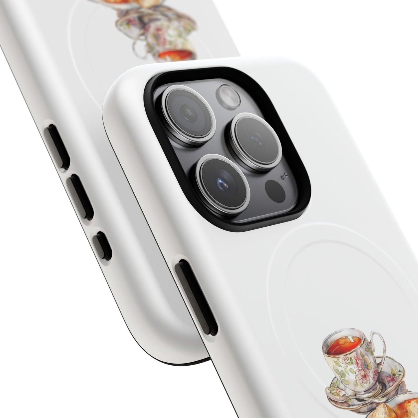 Tough Magnetic Cases with Tea and Biscuit Design - Durable Phone Accessories, Unique Gifts, Stylish Tech Gear, Tea Lover's Must-Have, [...]