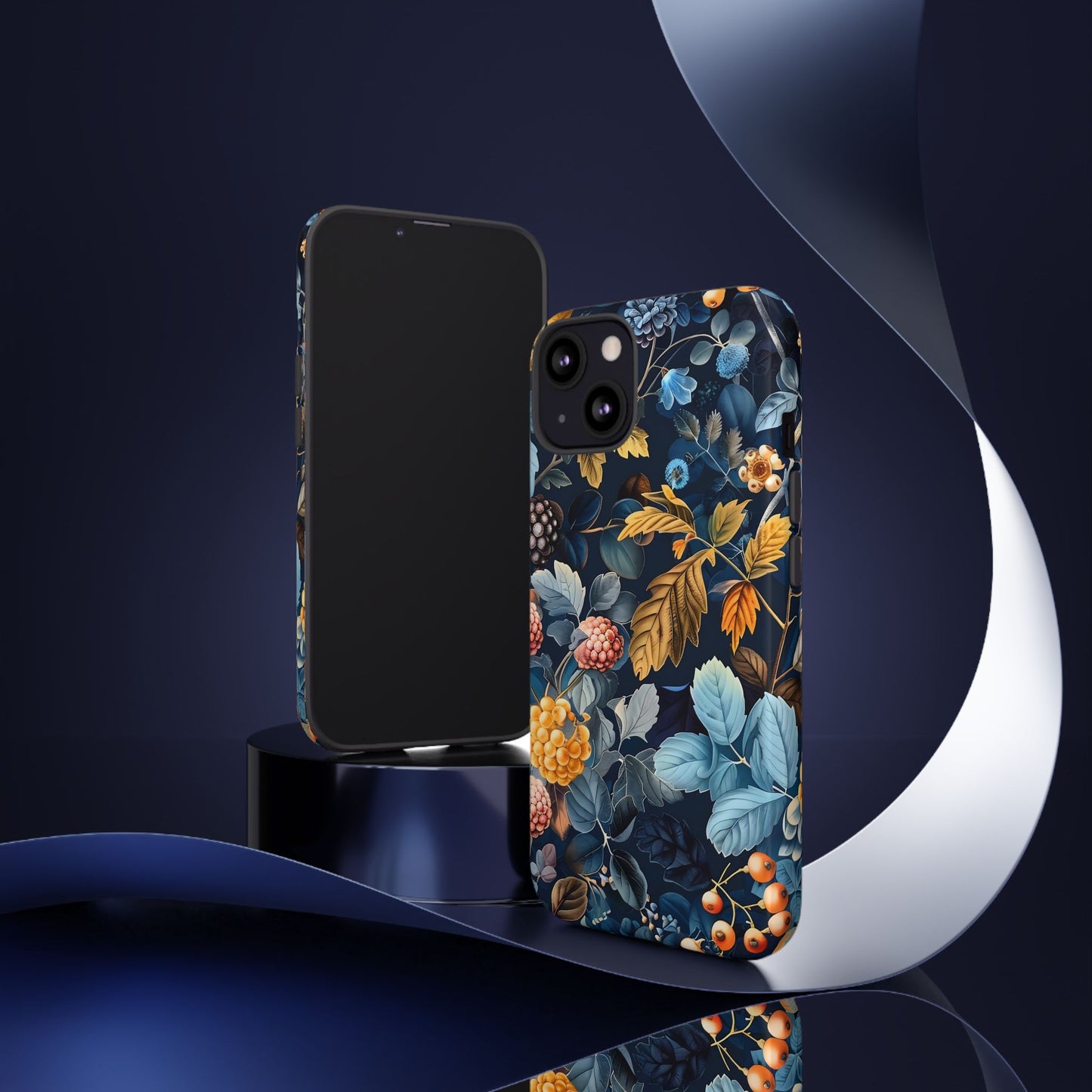 Floral iPhone Case, Tough Phone Cover, Nature-inspired Accessory, Gift for Her, Trendy Protection Case