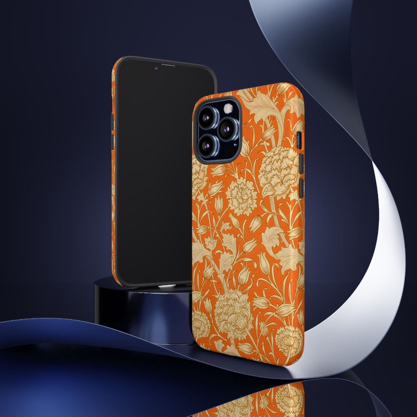 Floral Phone Case, Vibrant Tough Cases for Garden Lovers, Stylish Protection, Gift for Birthdays, Spring Decor, Unique Design