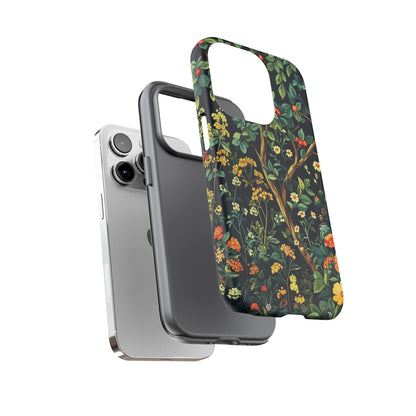 Floral Phone Case - Tough Cases, Colorful Nature Design, Gift for Flower Lovers, Phone Accessory, Unique Cell Phone Cover