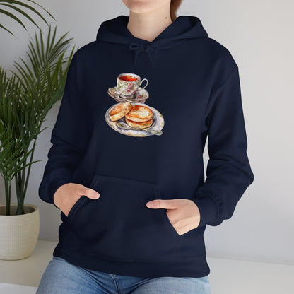 Unisex Heavy Blend™ Hooded Sweatshirt - A Feast Fit for Royalty - British Royal Cuisine