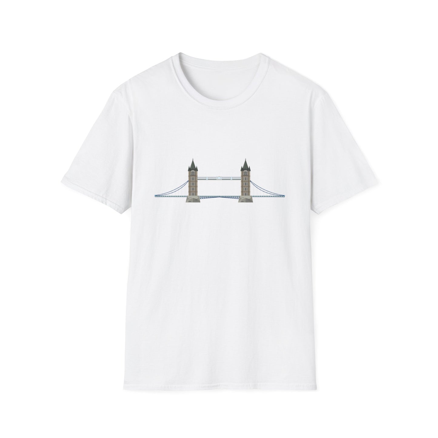 Tower Bridge - Iconic London Landmark Classy Unisex Softstyle T-Shirt