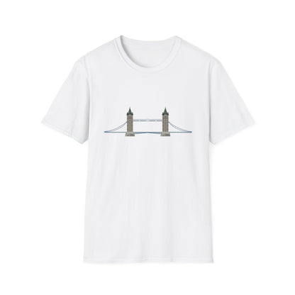 Tower Bridge - Iconic London Landmark Classy Unisex Softstyle T-Shirt