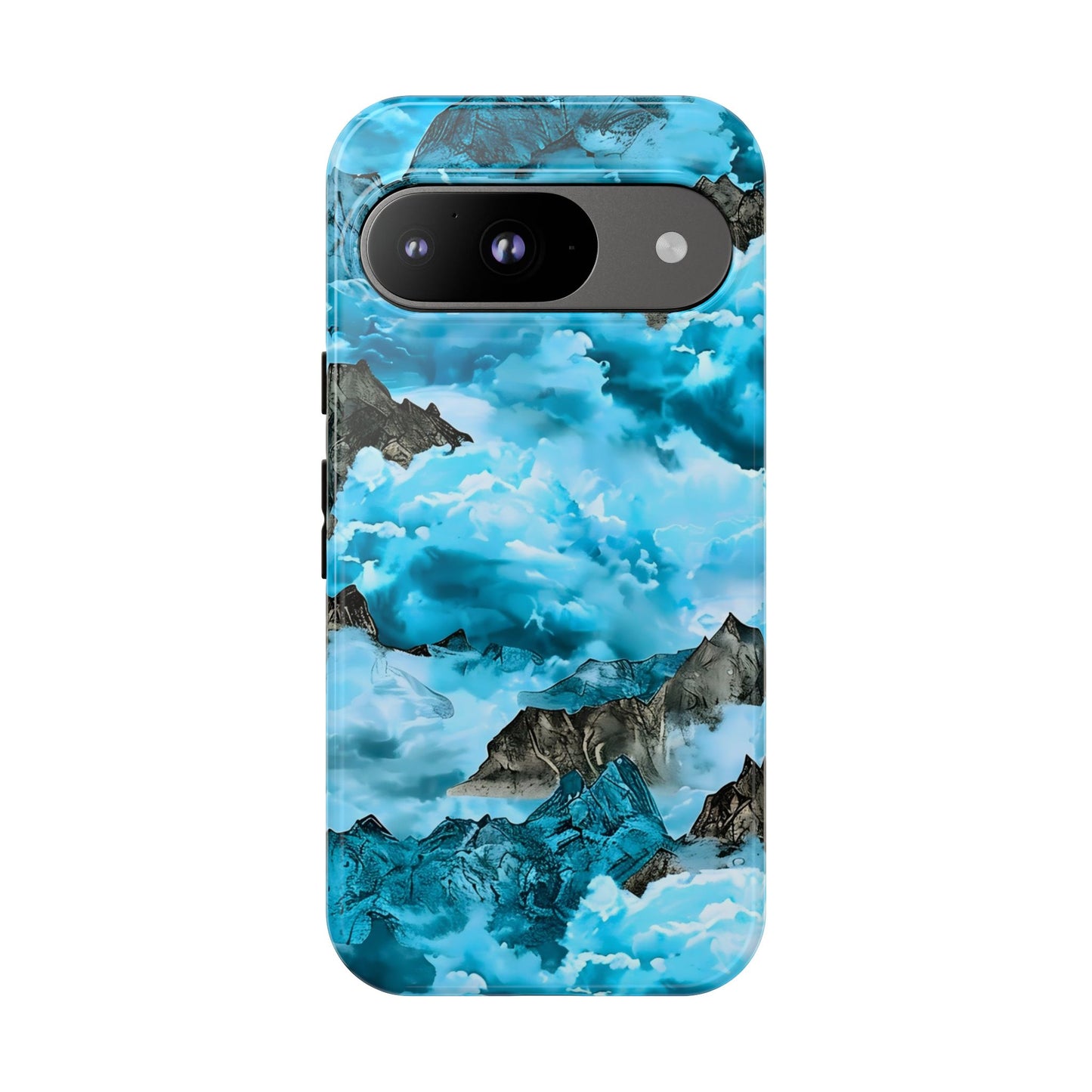 Mountain Wave Phone Case - Adventure Gear, Outdoor Gifts, Stylish Cases, Trendy Accessories, Nature Lovers