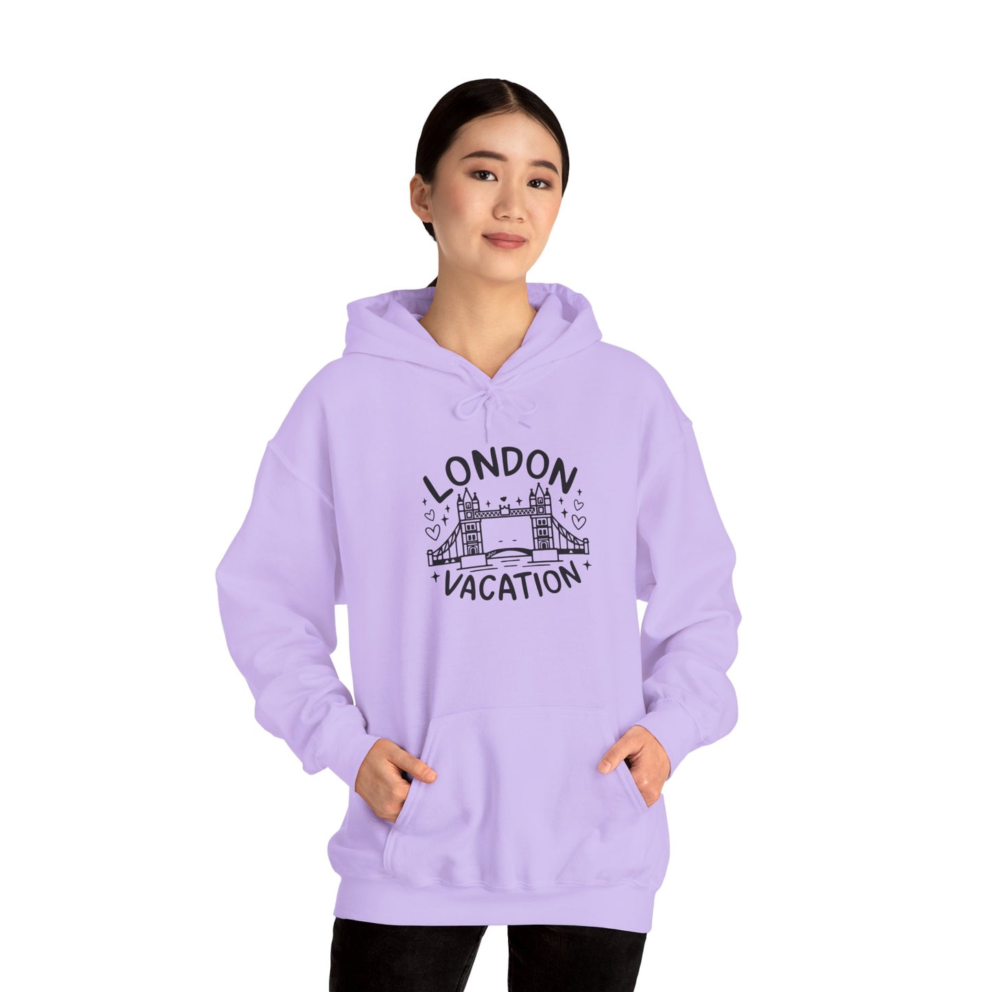 Unisex Heavy Blend™ Hooded Sweatshirt - London's Cozy Vacations