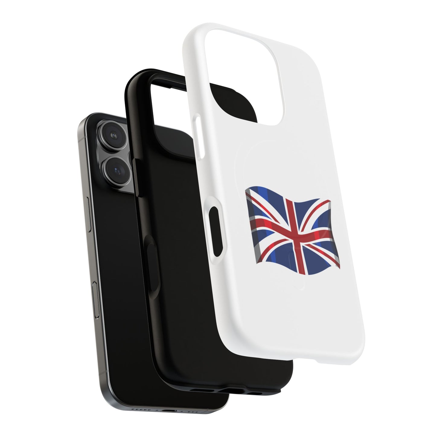 Union Jack Tough Magnetic Case, Durable Phone Cover, British Flag Cell Phone Protector, Gift for UK Lovers, Travel Accessories