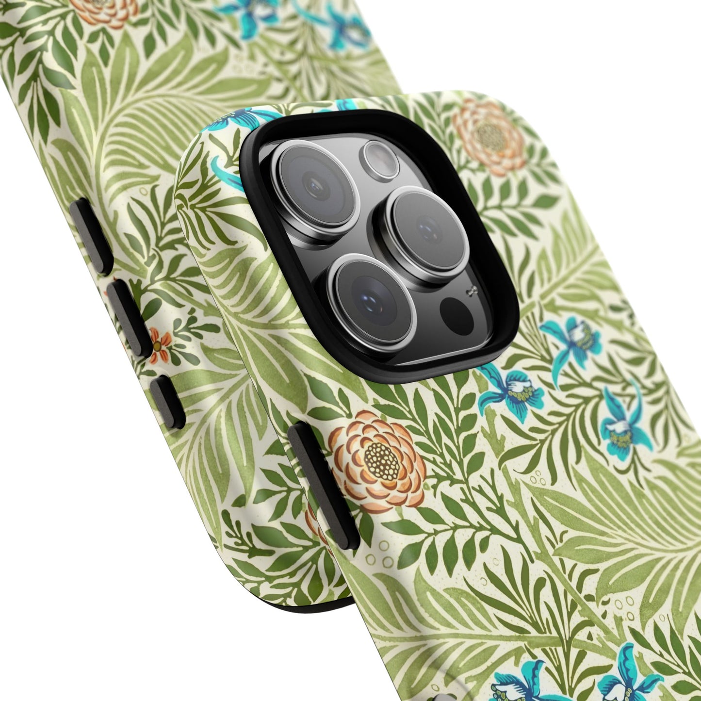 Tough Cases Phone Case, Botanical Print Phone Cover, Floral Smartphone Accessory, Nature-Inspired Tech Gear, Gift for Plant Lovers