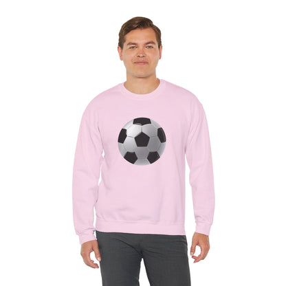 Unisex Heavy Blend™ Crewneck Sweatshirt Lightweight - Dynamic Football Design