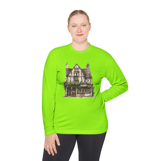 Unisex Lightweight Long Sleeve Tee - Charming & Cozy - Life in a British Village House
