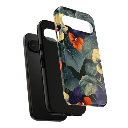 Tough Cases Floral iPhone Case, Tough Phone Cover, Stylish Floral Design, Gift for Her, Summer Vibe, Durable Protective Case