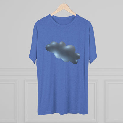 Serene Cloudscape - Dreamy Cloud Soft Unisex Tri-Blend Crew Tee