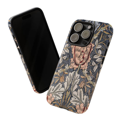 Floral Phone Case, Tough Cases for Stylish Protection, Flower Design, Gift for Her, Phone Accessories, Trendy Mobile Covers