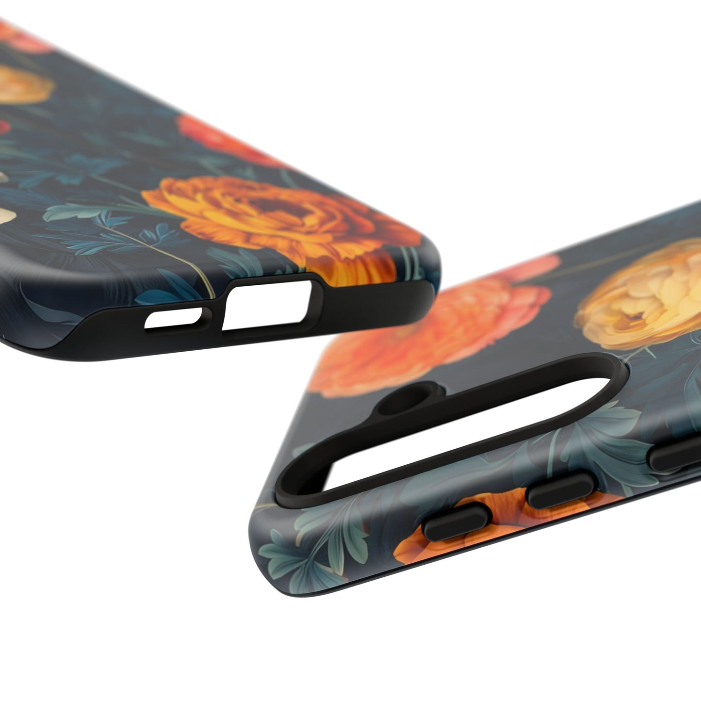 Floral Phone Case - Tough Cases, Stylish Protection, Gift for Flower Lovers, Customizable Cover, Floral Design Mobile Accessory
