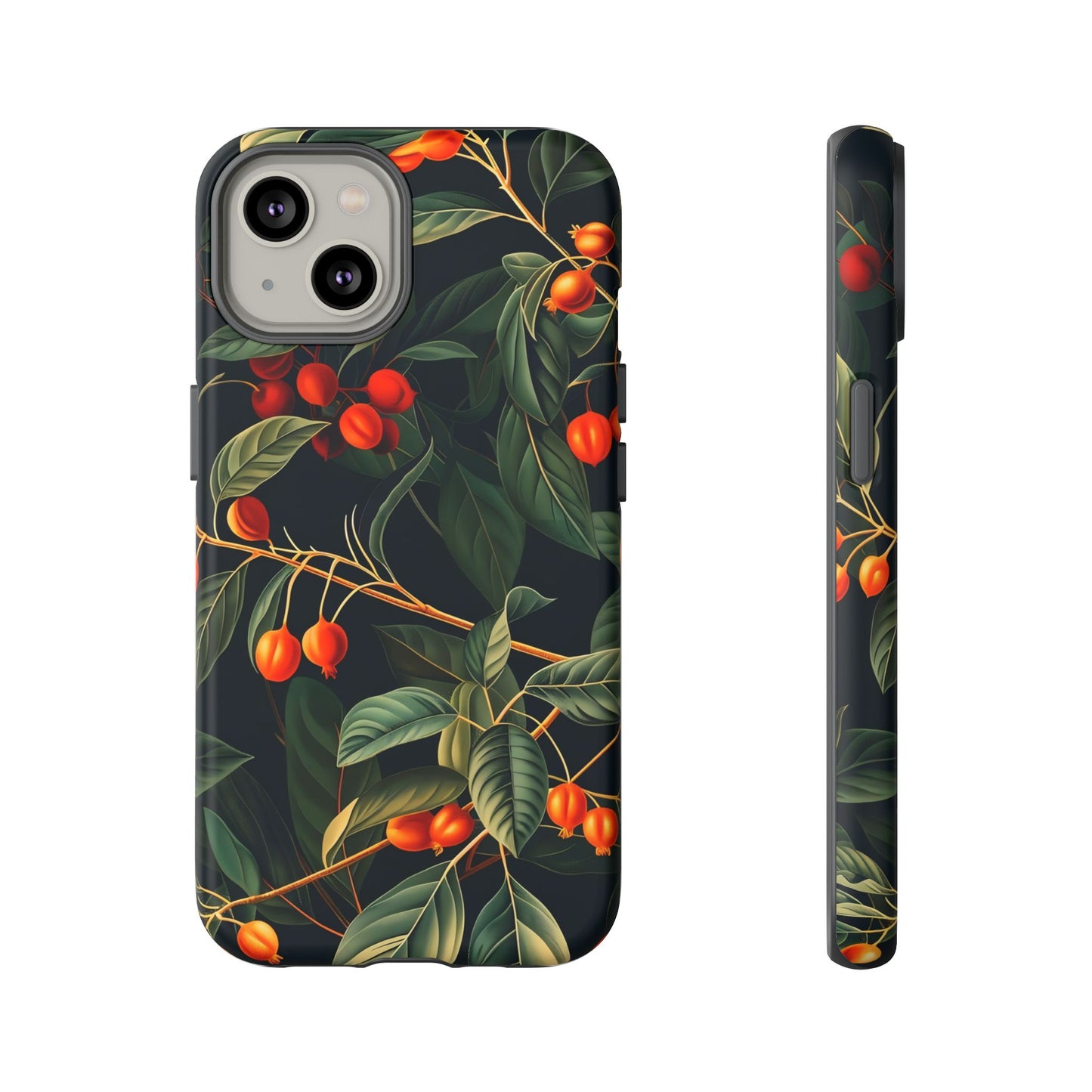 Tough Cases, Floral Phone Case, Nature-Inspired Tech, Unique Gift, Phone Accessory, Botanical Design, Fall Vibes