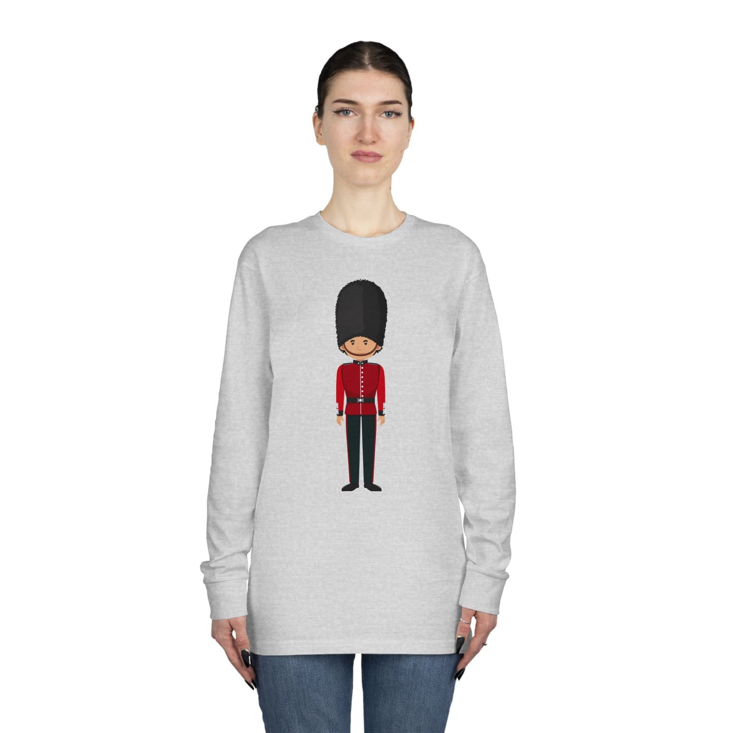 Long Sleeve Crewneck Tee - Red Jacket - Bodmin Keep - Cornwall's Army Museum