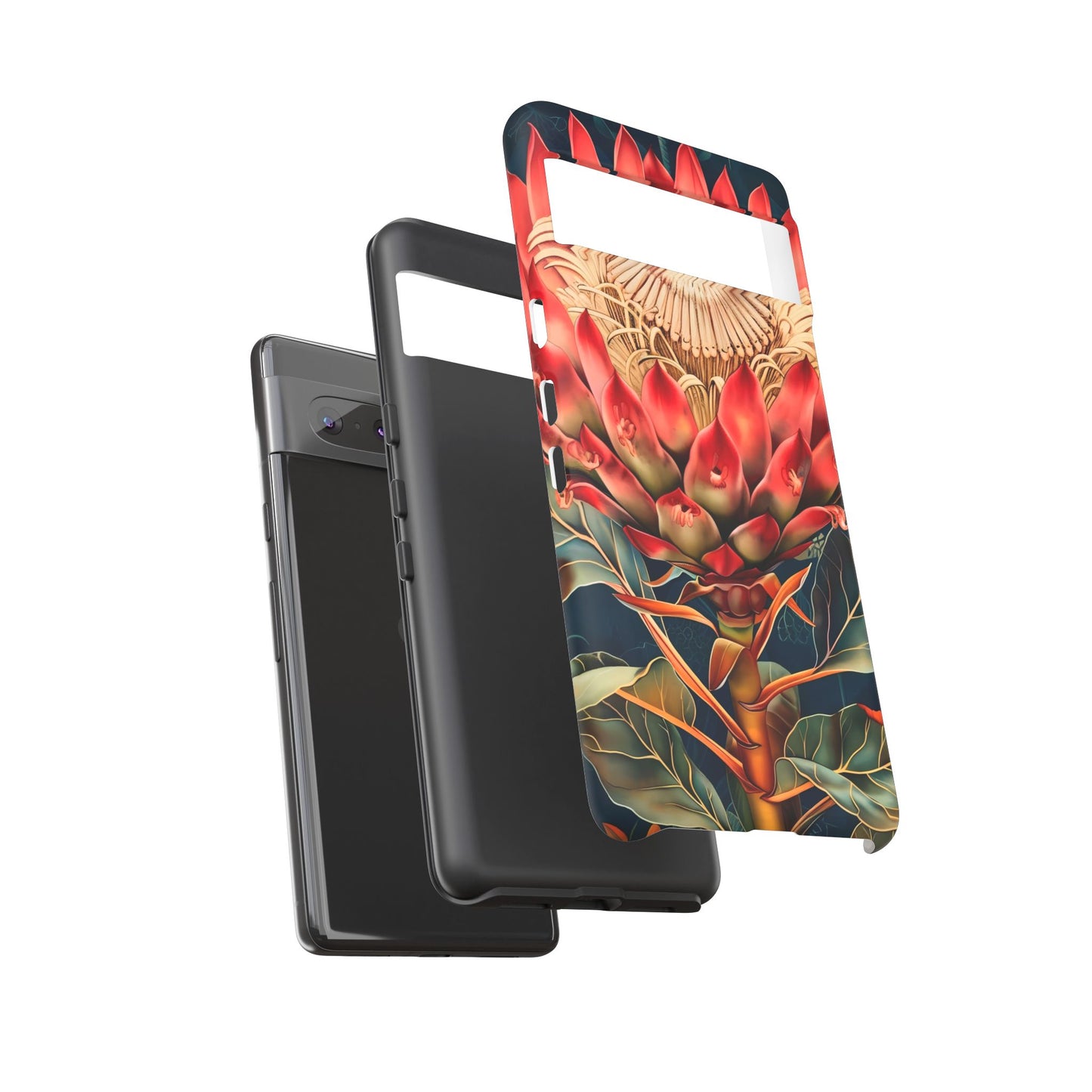 Tough Cases: Vibrant Floral Phone Case, Tough Phone Covers, Floral Art Cases, Nature Design Accessories, Gift for Nature Lovers