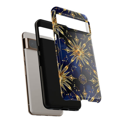 Tough Cases Phone Case with Celestial Design, Stylish Phone Cover, Unique Gift for Space Lovers, Durable Protection, Cosmic Art