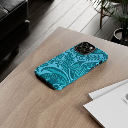 Tough Cases Floral Phone Case, Boho Chic Cover for Smartphones, Unique Gift for Her, Trendy Tech Accessory, Perfect for Personalization
