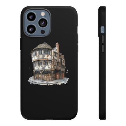 Stylish Phone Case featuring Unique Building Design, Art Lover Gift, Durable Phone Cover, Trendy Gadget Accessory, Unique Gift for Her
