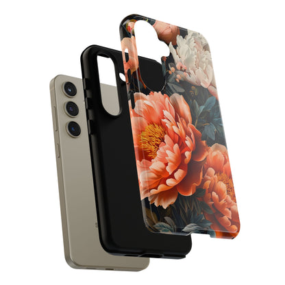 Floral Phone Case - Tough Cases, Durable Cover, Flower Design, Unique Gift, Phone Accessories