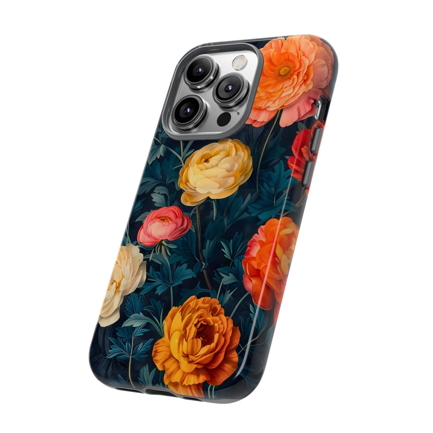 Floral Phone Case, Tough Cases for Phone Protection, Gift for Flower Lovers, Floral Designs, Spring Decor
