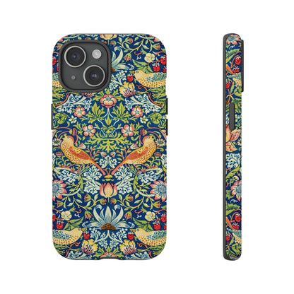 Floral Phone Case | Tough Cases, Stylish Protection, Unique Gift, Eco-Friendly, Floral Pattern, Bird Design