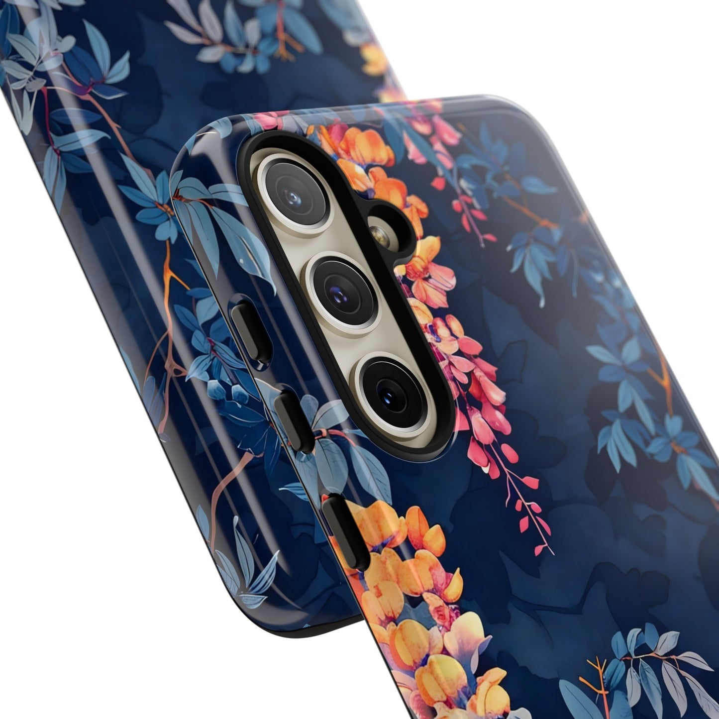 Floral iPhone Case, Tough Phone Cover, Gift for Her, Nature Lover Accessory, Spring Decor, Unique Floral Design