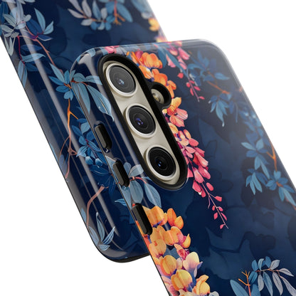 Floral iPhone Case, Tough Phone Cover, Gift for Her, Nature Lover Accessory, Spring Decor, Unique Floral Design