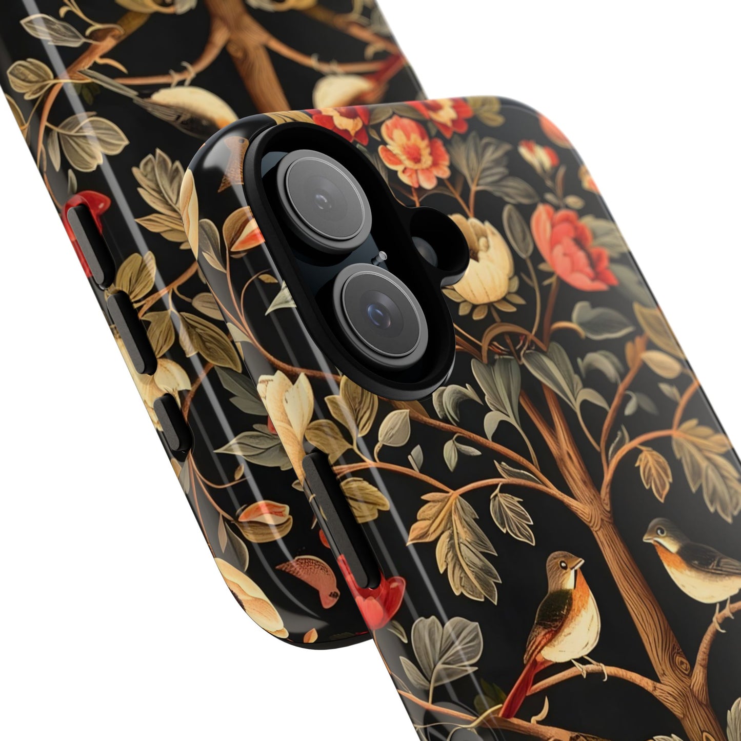 Floral Phone Case - Artistic Tough Cases for Phone Protection, Unique Gifts, Nature-Inspired Design, Eco-Friendly Accessories, Home Decor