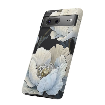 Floral Phone Case, Tough Cases for Women, Stylish Phone Cover, Floral Design Phone Protector, Nature Inspired Tech Accessories