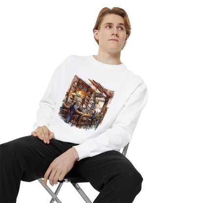 Unisex Garment-Dyed Sweatshirt Classy - London's Pub